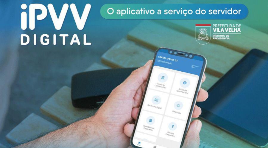 Imagem da notícia: Instituto de Previdência de Vila Velha lança aplicativo IPVV Digital